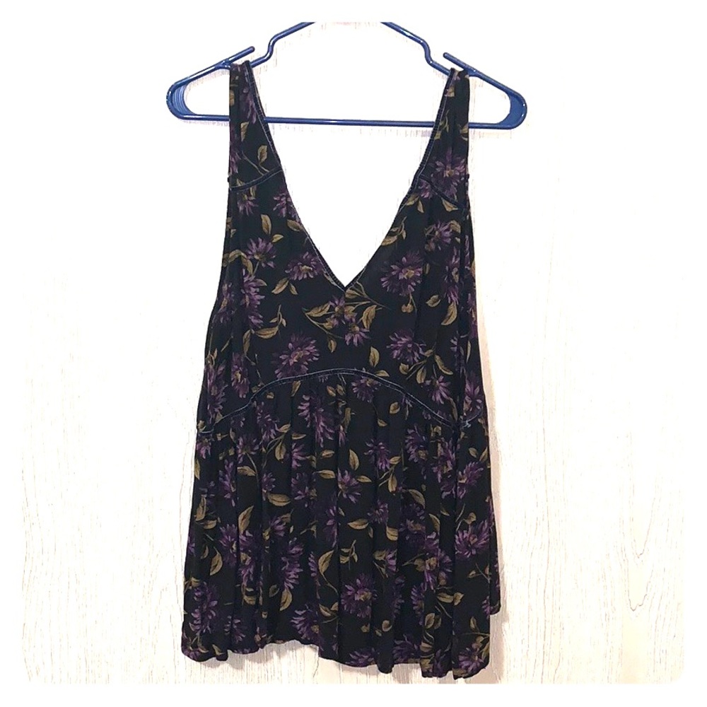 American Eagle Floral Tank